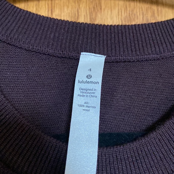 Lululemon burgundy sweater - Picture 3 of 6